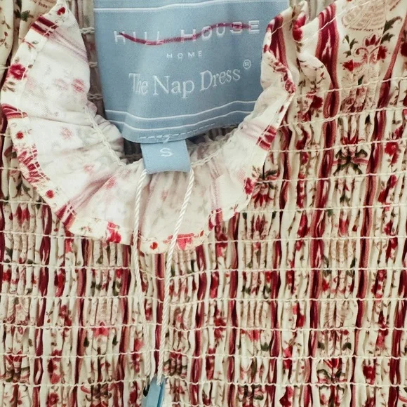 Hill House Pink Floral Smocked Tiered Maxi Dress - Picture 5 of 8